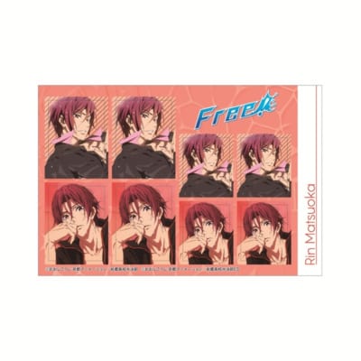 『Free!』証明写真風ステッカー（松岡凛）