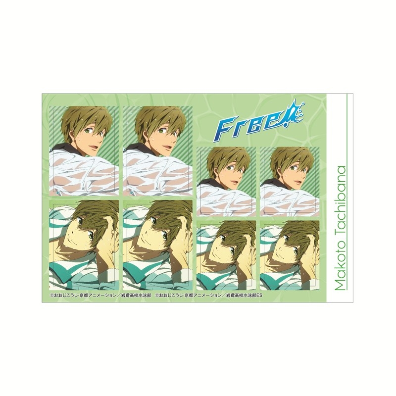 『Free!』証明写真風ステッカー（橘真琴）
