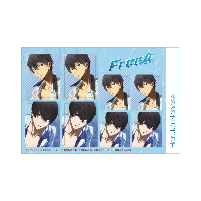 『Free!』証明写真風ステッカー（七瀬遙）