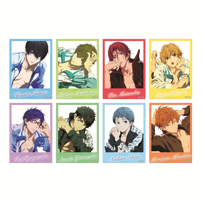『Free!』ランダムフォトカード 全8種