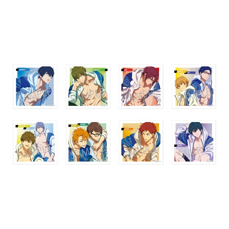『Free!』スクエアマグネットコレクション Vol.4 全8種