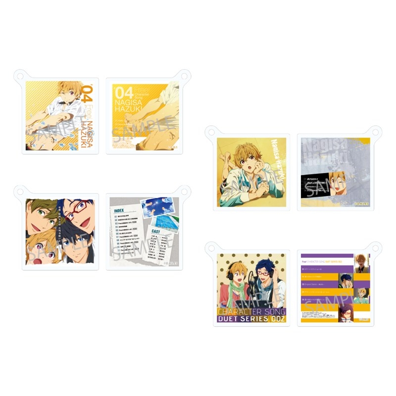 『Free!』ランダムCDジャケットキーホルダー（葉月渚）