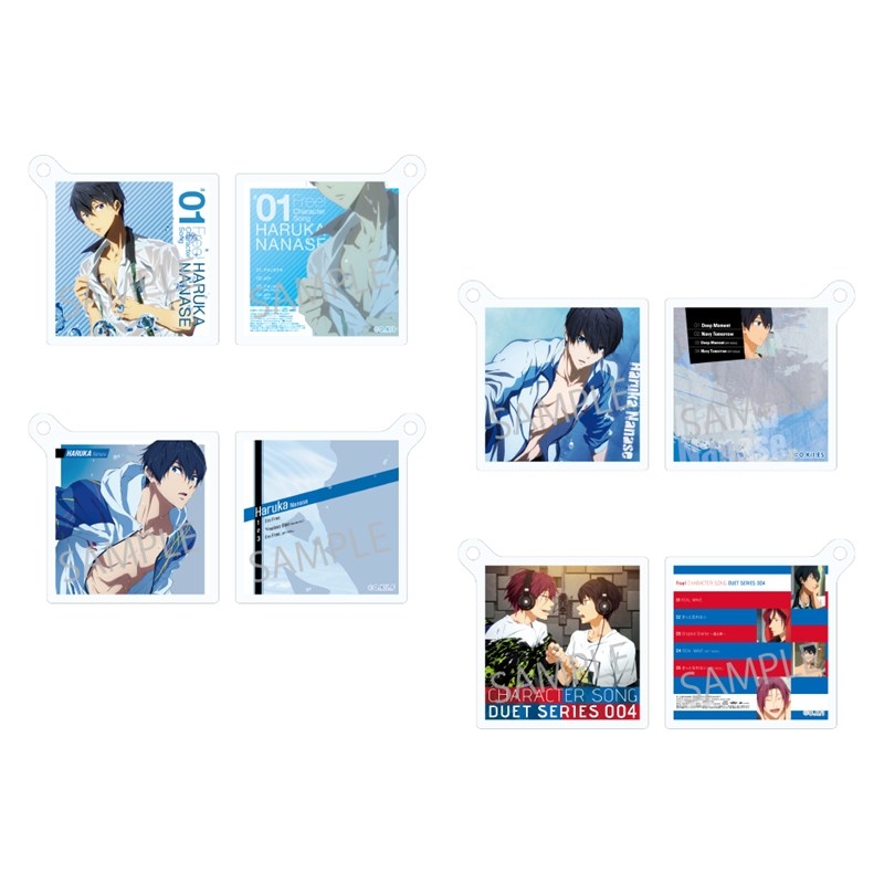 『Free!』ランダムCDジャケットキーホルダー（七瀬遙）