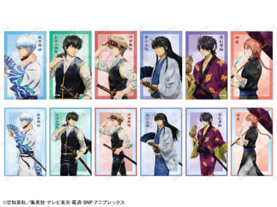 銀魂 夏の歩み・水彩風ver. トレーディングコンパクトクリアシート