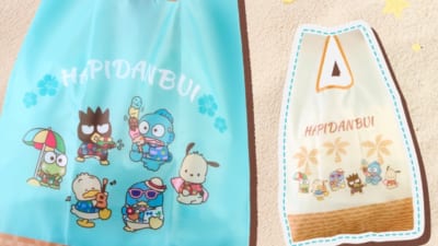 サンリオ「はぴだんぶい」夏グッズがファミマ限定で7月9日発売！日焼け