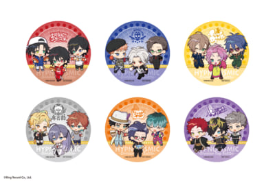 スタンプラリー達成特典 スタンド缶バッジ（全6種）