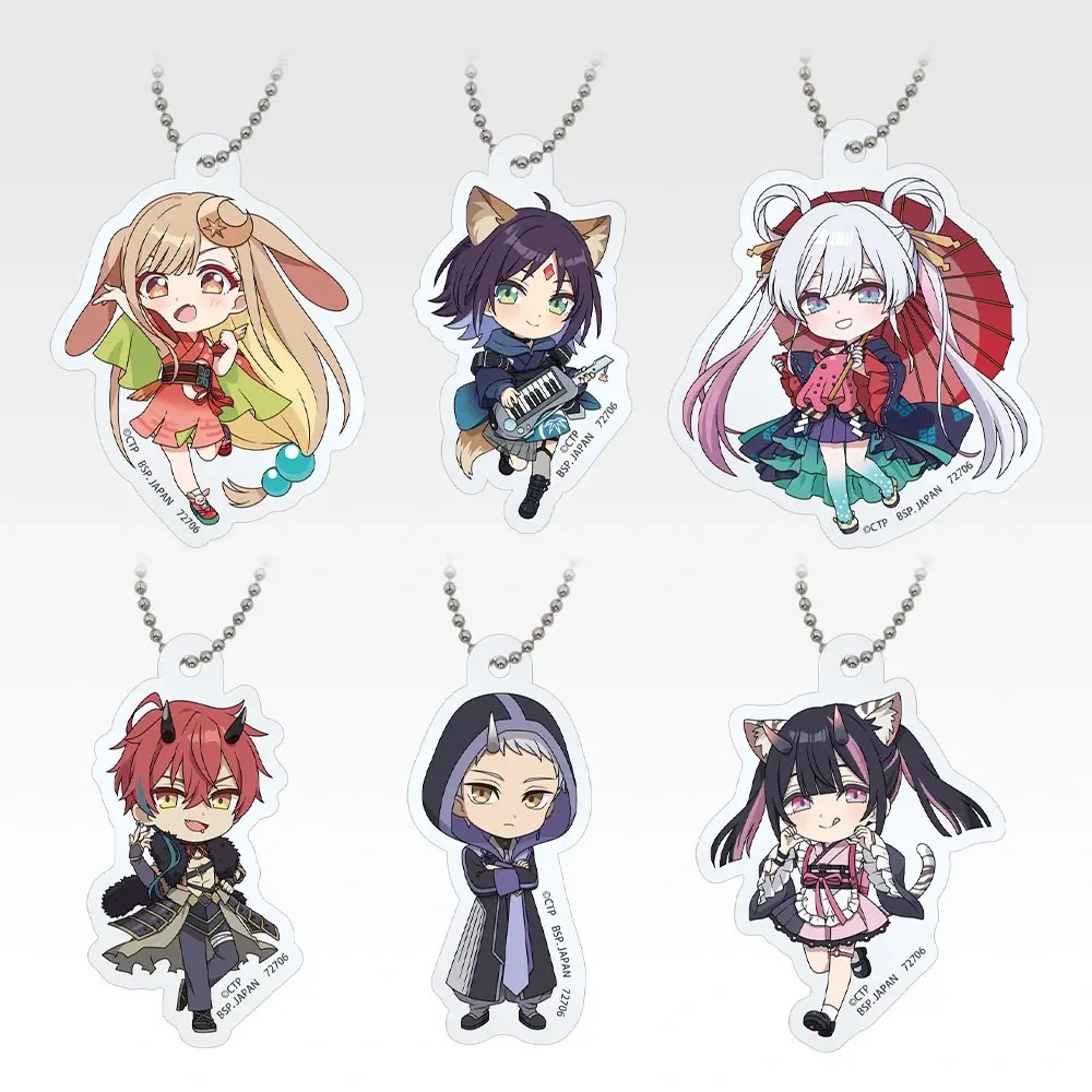 B賞 アクリルチャーム 全6種