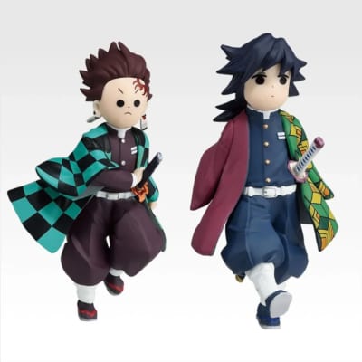 D賞 炭治郎と義勇のてちてちフィギュア