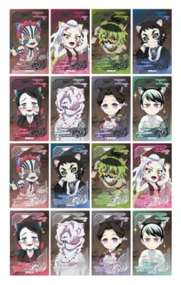 鬼滅の刃 鬼之棲街 クリアカードコレクション全16種