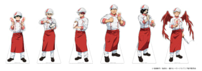 僕のヒーローアカデミア×マリオンクレープ パティシエ衣装の描き下ろしビジュアル