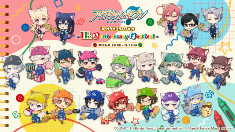 祝『アイナナ』4周年！毎月渋谷駅でポスター掲出決定＆7日間連続無料7