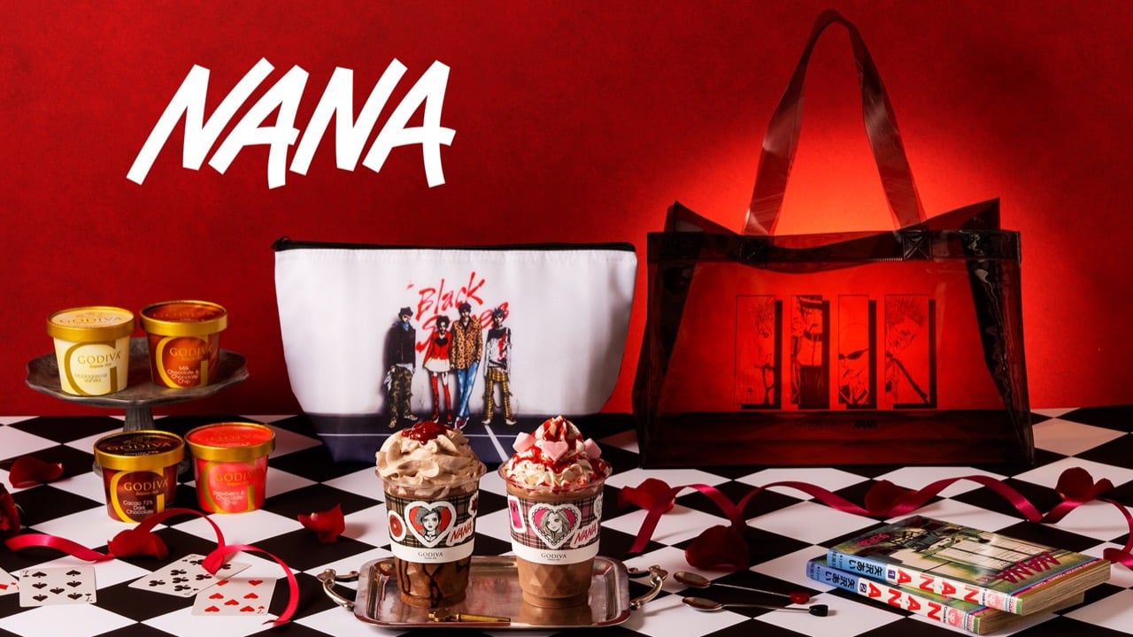 「NANA×ゴディバ」コラボが8月7日スタート！ナナ＆ハチをまとったショコリキサーや第2巻タンブラーが登場