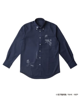 忍たま乱太郎×ZOZOTOWN Yシャツ 土井先生デザイン