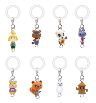 つながリングチャーム どうぶつの森 全8種