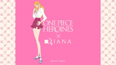 『ONE PIECE HEROINES』×ダイアナ コラボレーションメインビジュアル
