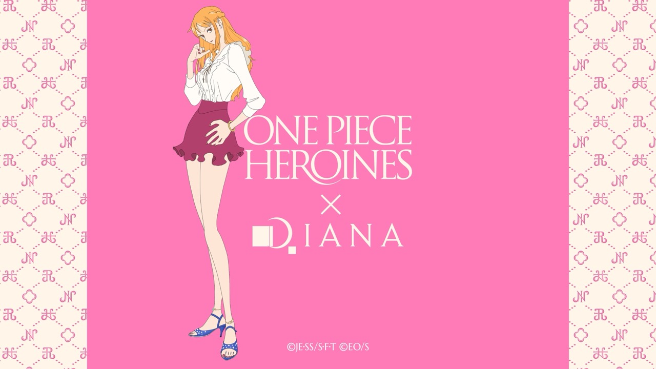 『ONE PIECE HEROINES』×ダイアナ初コラボ！ナミの「戦える靴」がサンダルで7月6日発売
