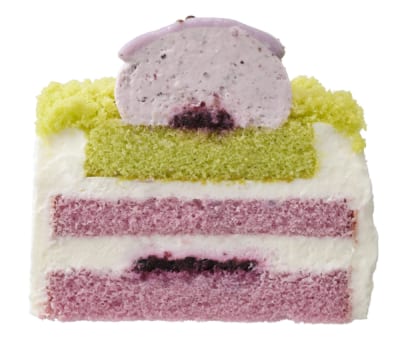 『ぽこ あ ポケモン』メタモンケーキ 断面