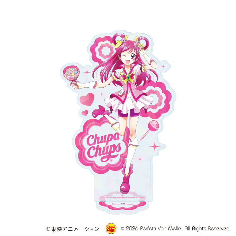 『Yes!プリキュア5GoGo!』×チュッパチャップス ホログラムアクリルスタンド