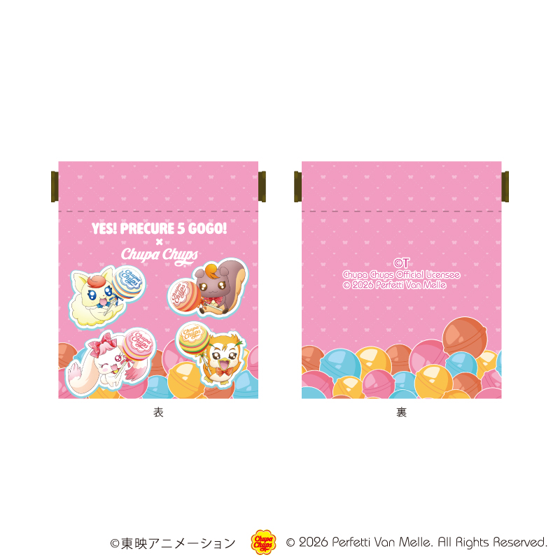 『Yes!プリキュア5GoGo!』×チュッパチャップス ばね口ポーチ