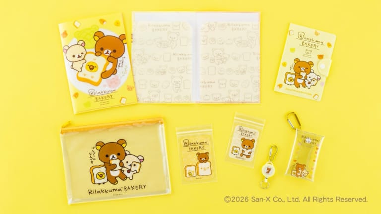 リラックマ×ローソン「スペシャルリラッくじ」9月30日発売！青×白