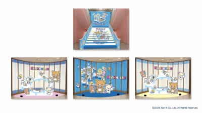 SHIBUYA109×Rilakkuma Lab. フォトスポット装飾