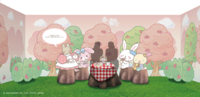 チアリステイルズと一緒にいっぽ展 お茶会エリア