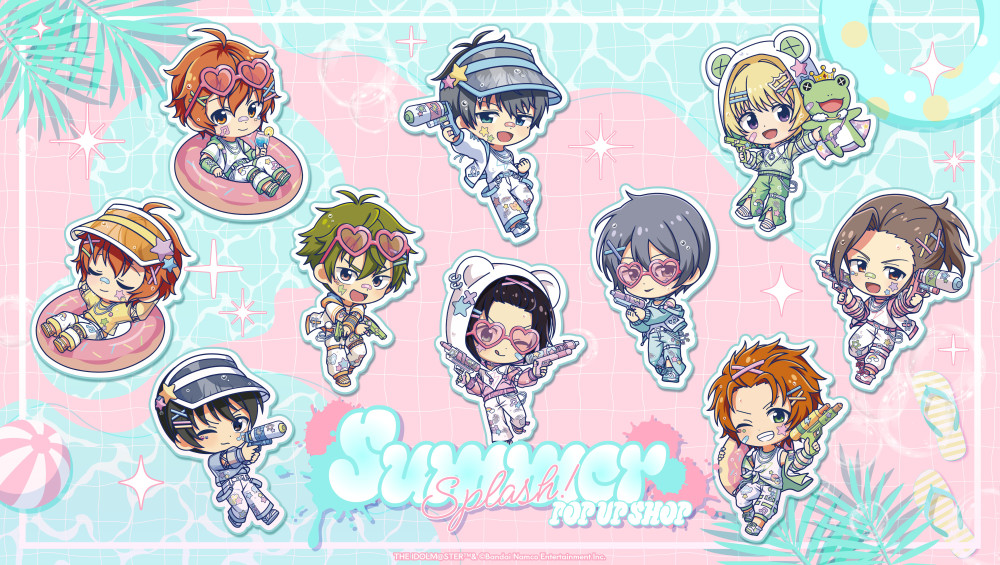 アイドルマスターSideM SUMMER SPLASH サマータイムミニキャラ