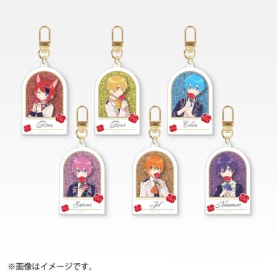 ファミマオンラインくじ C賞 グリッターアクリルキーホルダー Prince Ver.