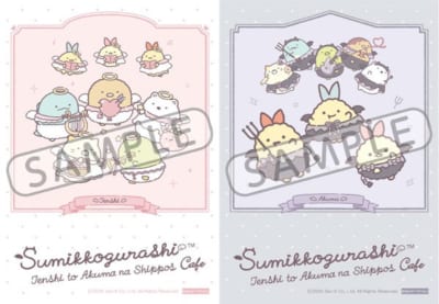 すみっコぐらし コラボカフェ 予約特典 スマホサイズステッカー