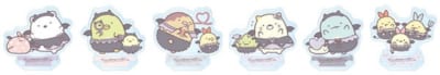 すみっコぐらし コラボカフェ つながるアクリルマスコット あくま 全6種
