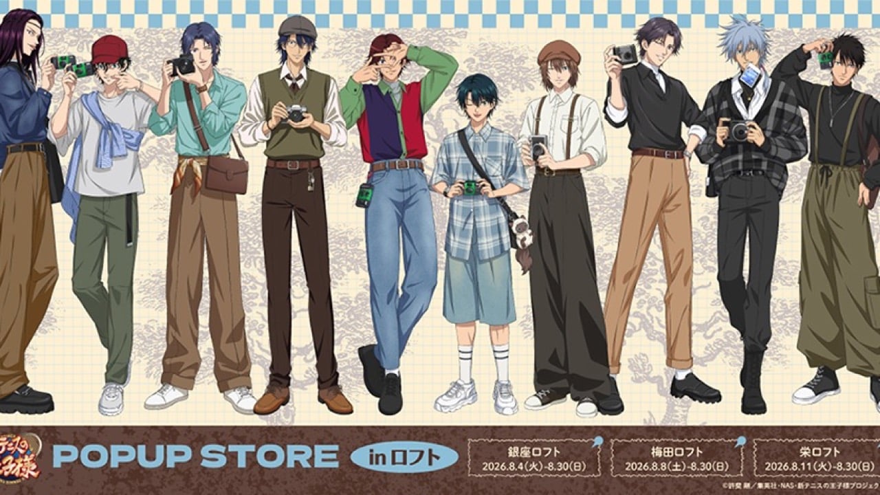 『テニプリ』POPUP STORE in ロフトが8月4日開催！不二や財前たちが写ルンですを手にした描き下ろしビジュアルが登場