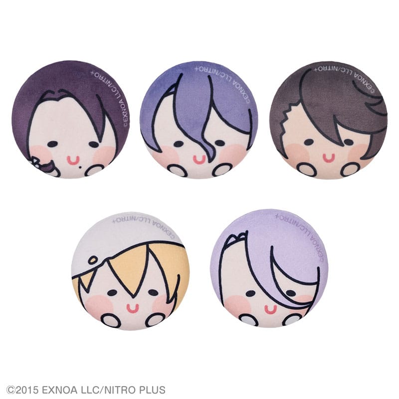 エニマイくじ 刀剣乱舞ONLINE F賞 やわらか缶バッジ 全5種