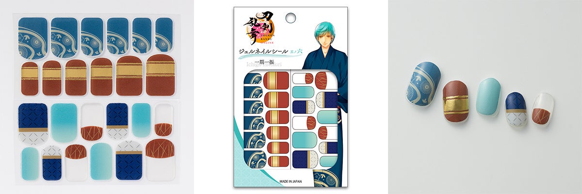 刀剣乱舞ONLINE ジェルネイルシール 一期一振