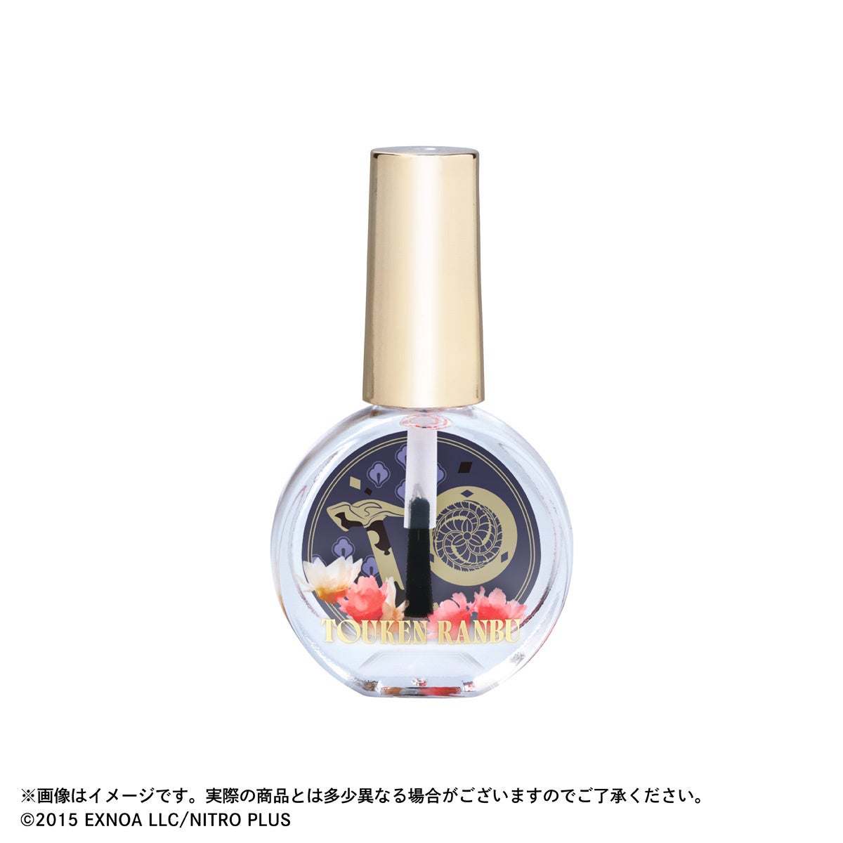 安宅切をイメージしたふわりと花舞うネイルオイル（黒鉄黐の香り）