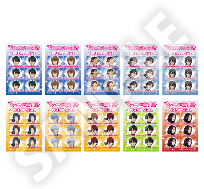 アニメ『新テニスの王子様』POPUP STORE in ロフト 購入特典 プリントシール風フォトカード