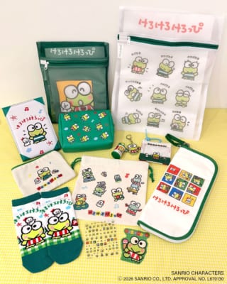 サンリオキャラクターズ×サンキューマート けろけろけろっぴのアイテム