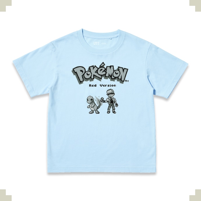 ポケモン UT KIDS 01 オープニング画面デザインTシャツ