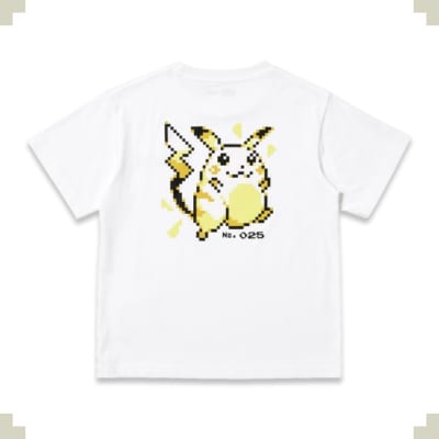 ポケモン UT KIDS 02 ピカチュウTシャツ バック