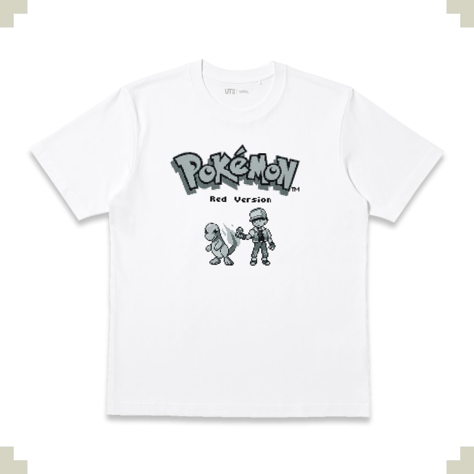 ポケモン UT MEN 01 オープニング画面デザインTシャツ