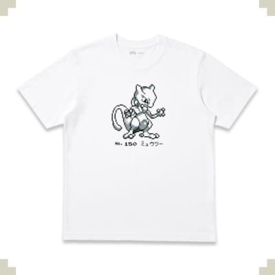 ポケモン UT MEN 02 ミュウツーTシャツ フロント