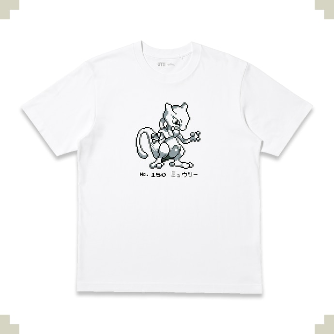 ポケモン UT MEN 02 ミュウツーTシャツ フロント
