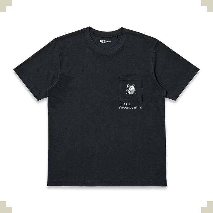 ポケモン UT MEN 03 ピカチュウ ポケットTシャツ