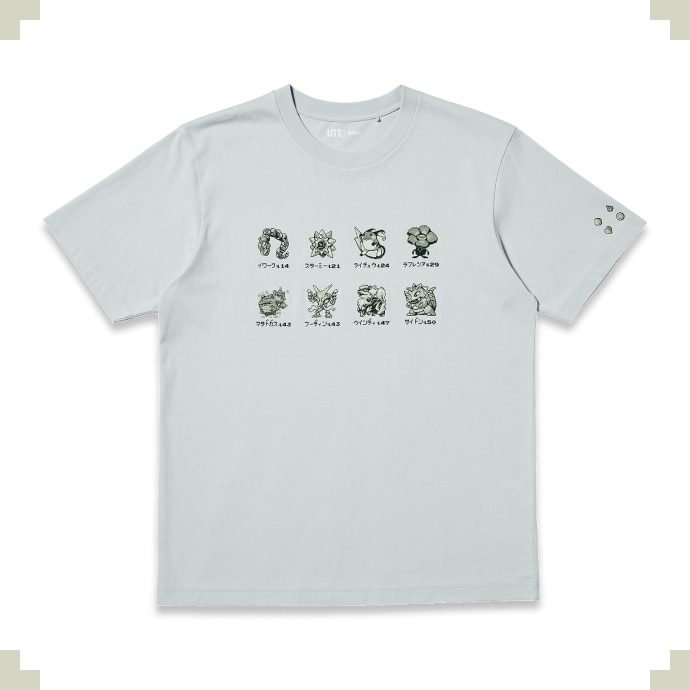 ポケモン UT MEN 04 ジムリーダーのポケモンTシャツ
