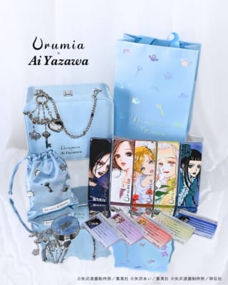 Urumia×矢沢あい コラボノベルティ一式