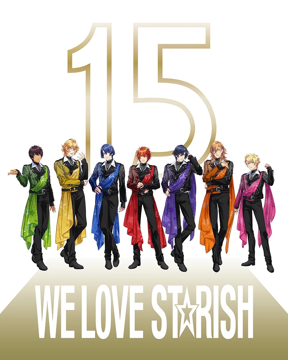 うたの☆プリンスさまっ♪ 15th Anniversary LIVE WE LOVE ST☆RISH キービジュアル