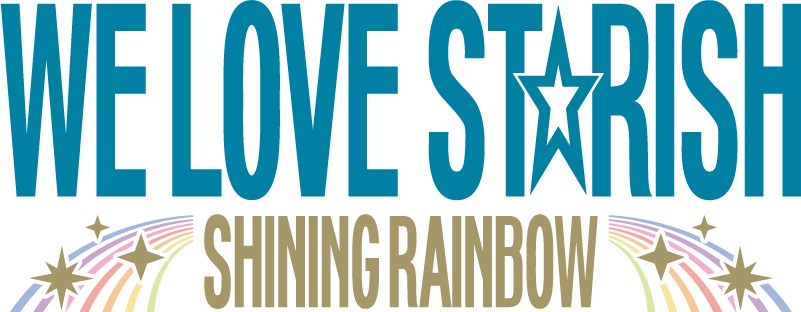 WE LOVE ST☆RISH -SHINING RAINBOW- ロゴ（Kアリーナ横浜公演）