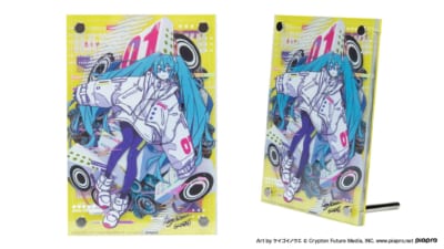 初音ミク レイヤードアクリルスタンド Art by ケイゴイノウエ 税込4,400円