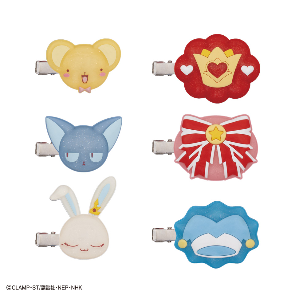 E賞 ぷっくり前髪クリップ 全6種