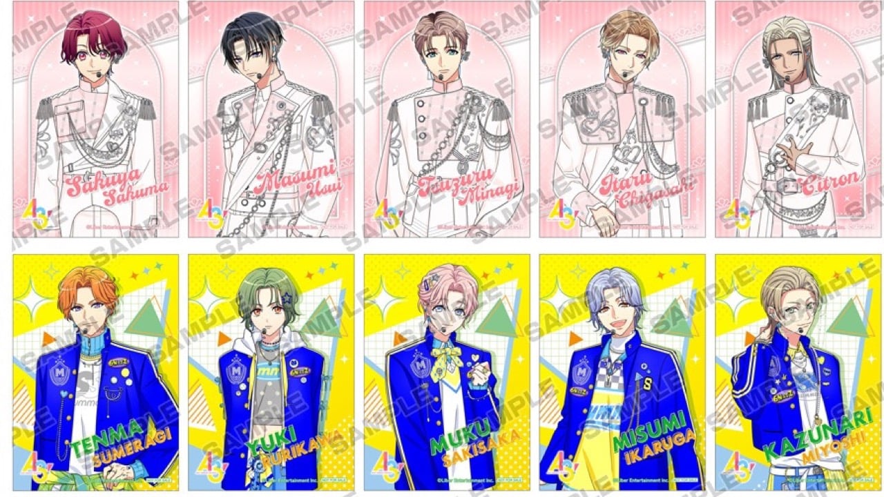 『A3!』24人のブロマイドが特典に♪「IDOL REWRITEフェア」がアニメイトで9月19日スタート