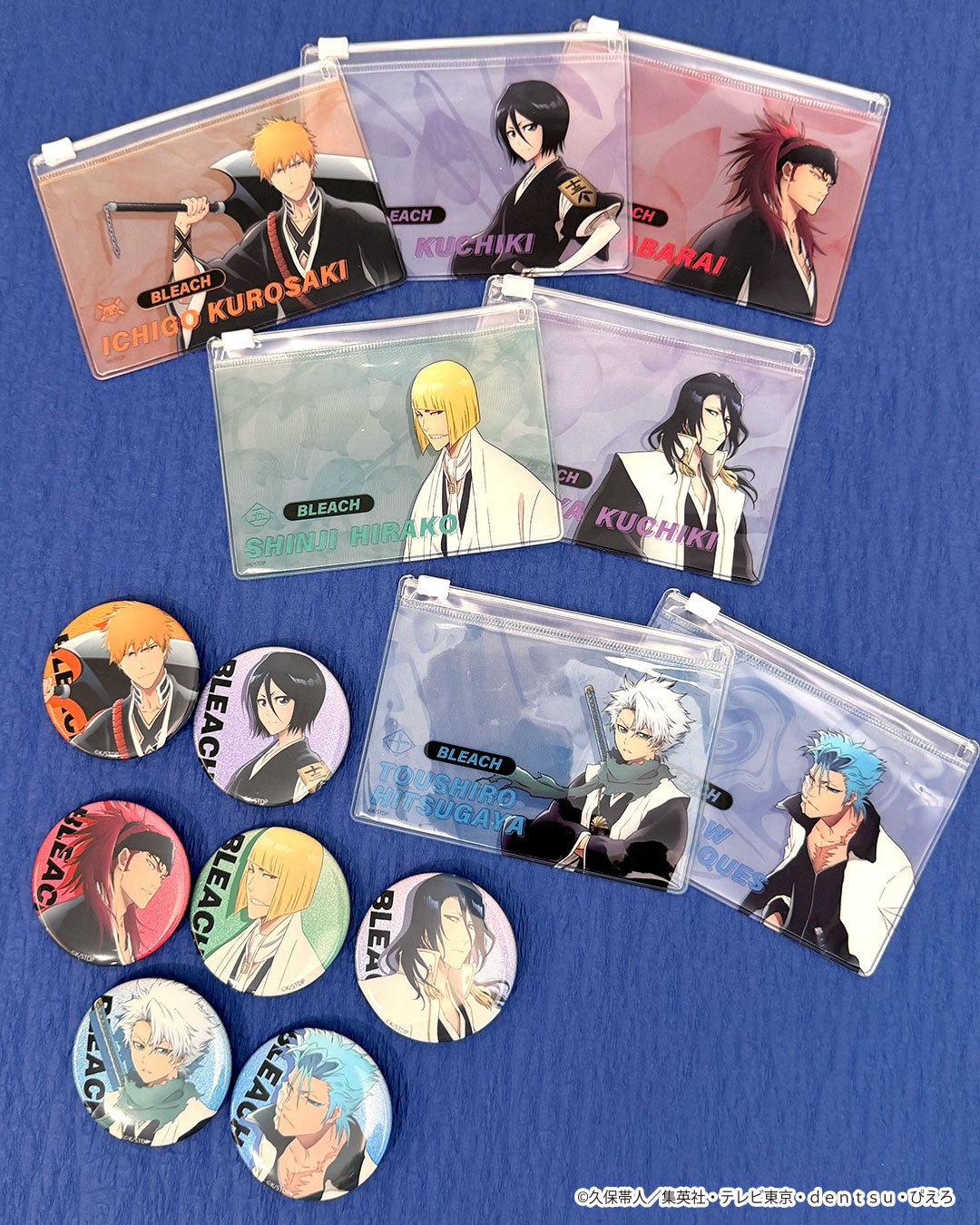 『BLEACH 千年血戦篇』×サンキューマート ランダムミニクリアケース・スタンド付きランダム缶バッジ